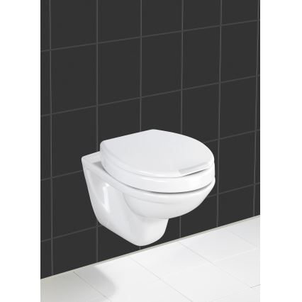 WENKO 21905100-WC-kaas SECURA 37x44 cm valge/hall
