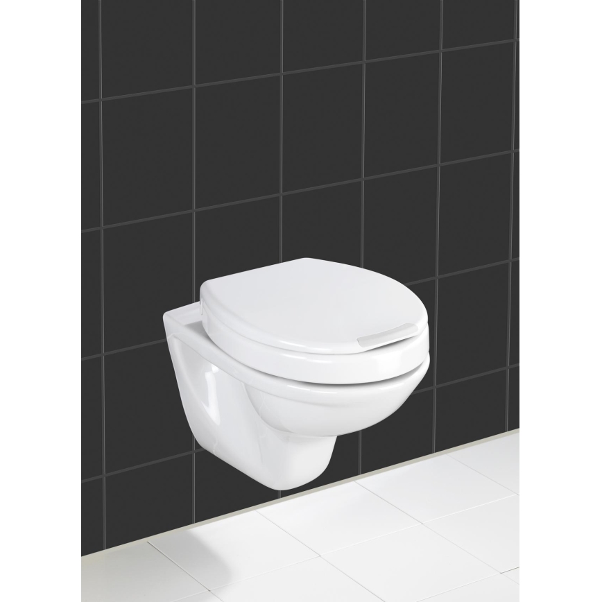 WENKO 21905100-WC-kaas SECURA 37x44 cm valge/hall