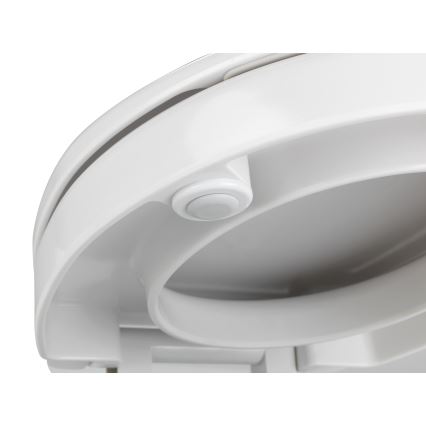 WENKO 21905100-WC-kaas SECURA 37x44 cm valge/hall