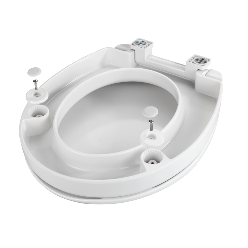 WENKO 21905100-WC-kaas SECURA 37x44 cm valge/hall