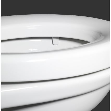 WENKO 21905100-WC-kaas SECURA 37x44 cm valge/hall