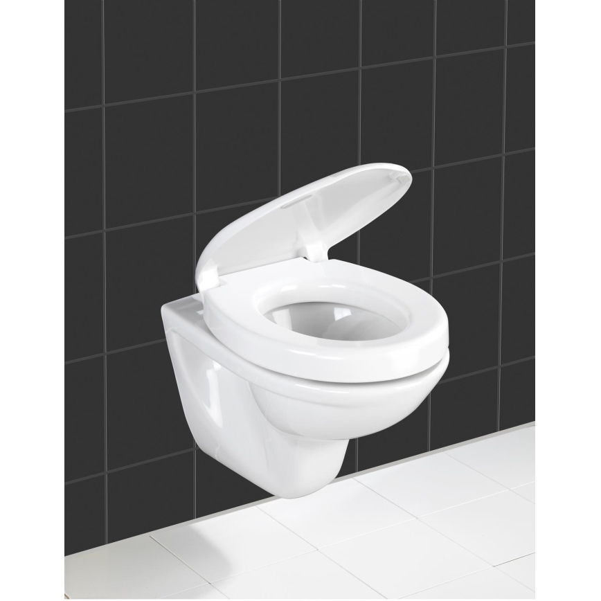 WENKO 21905100-WC-kaas SECURA 37x44 cm valge/hall