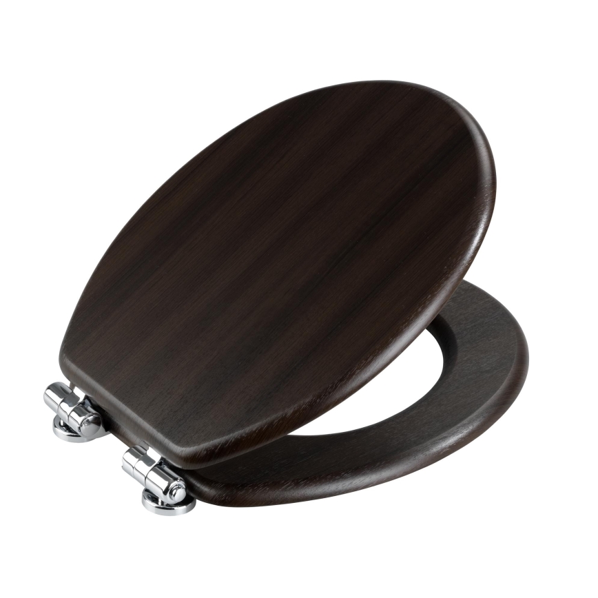 WENKO 22015100-WC istme kaas WENGE 35,5x42,5 cm pruun/hõbedane