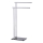 WENKO 22090100 - Rätikuhoidja LAVA 42x81 cm roostevabast terasest/hõbe/must