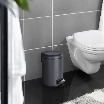 WENKO 22143800 - Korv LEMAN 17x25 cm must