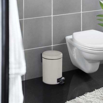 WENKO 22149100 - Korv LEMAN 17x25 cm beež/must