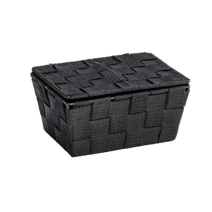 WENKO 22197100 - Korv ADRIA 19x14 cm must