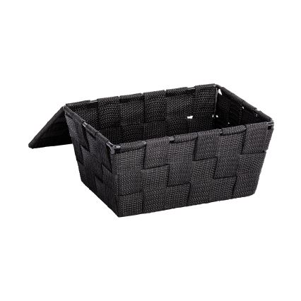 WENKO 22197100 - Korv ADRIA 19x14 cm must