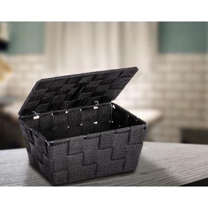 WENKO 22197100 - Korv ADRIA 19x14 cm must