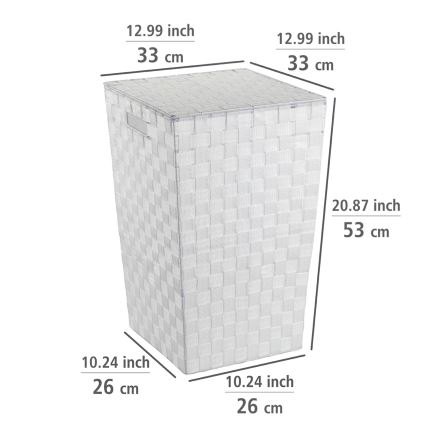 WENKO 22277100 - Korv ADRIA 33x53 cm valge