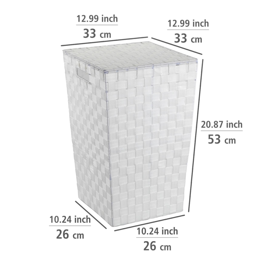 WENKO 22277100 - Korv ADRIA 33x53 cm valge