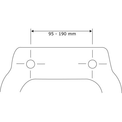 WENKO 22403100-WC WC-poti kaas SAMOS 44,5x37,5 cm sinine/hõbedane