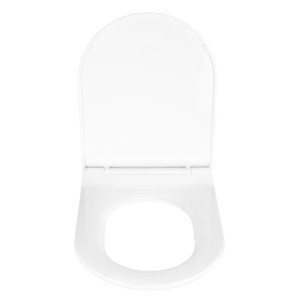 WENKO 22415100-WC-poti iste HABOS 46x36 cm valge/hõbedane