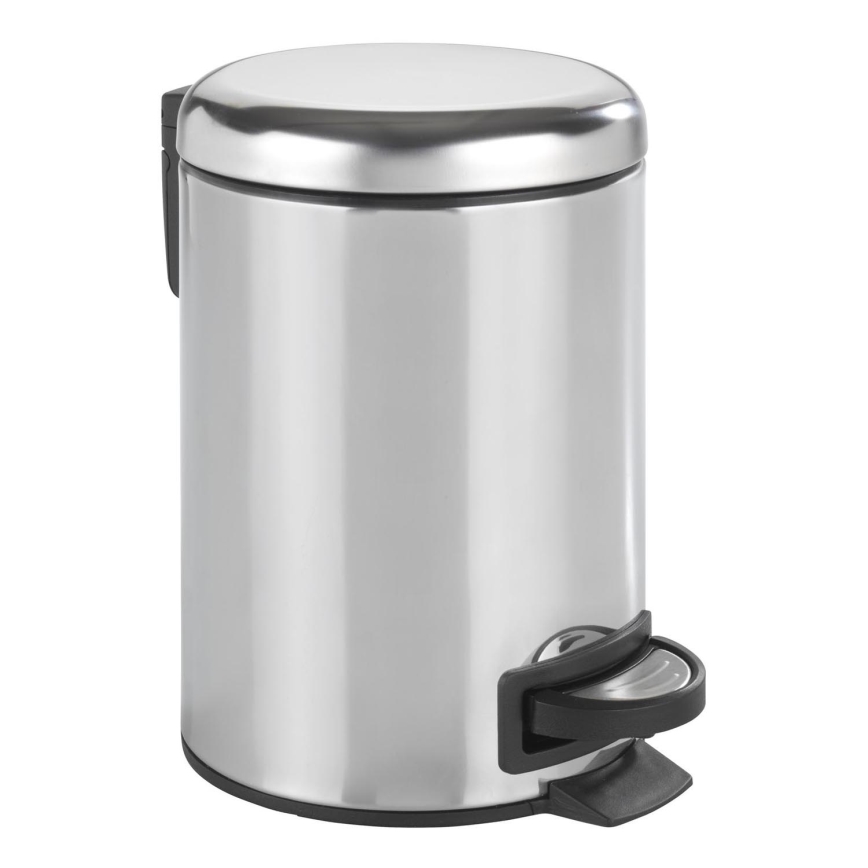 WENKO 22444100 - Korv LEMAN 17x25 cm roostevaba teras/hõbedane/must