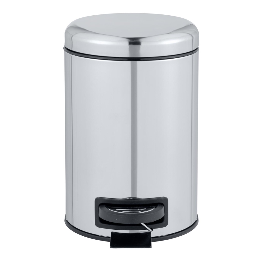 WENKO 22444100 - Korv LEMAN 17x25 cm roostevaba teras/hõbedane/must