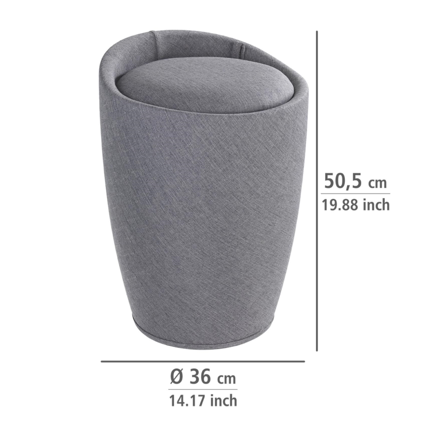WENKO 22448100 - Tumba CANDY 36x50,5 cm hall/must