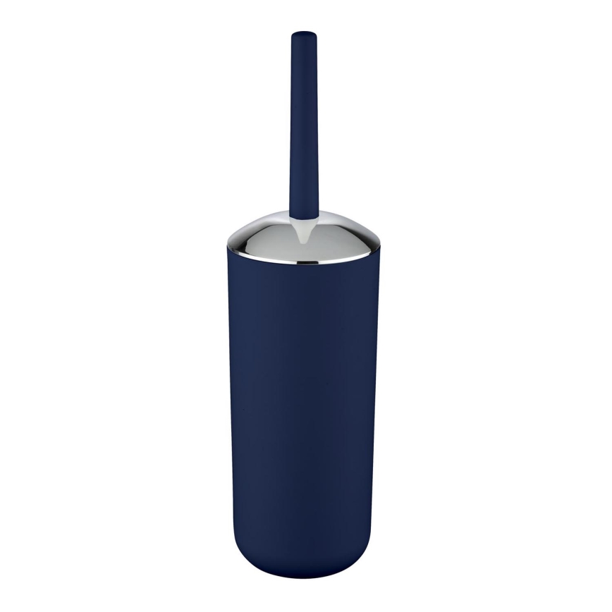 WENKO 22522100 - WC-hari BRASIL 10x37 cm sinine/läikiv kroom