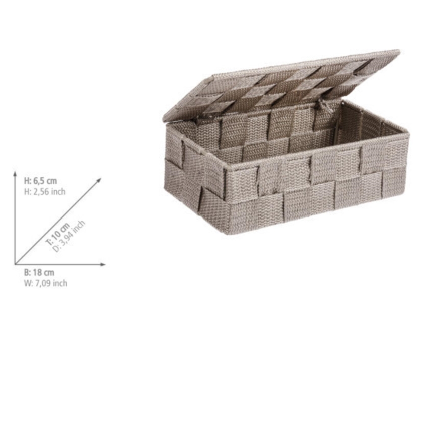 WENKO 22572100 - Korraldaja ADRIA 18x10 cm beež