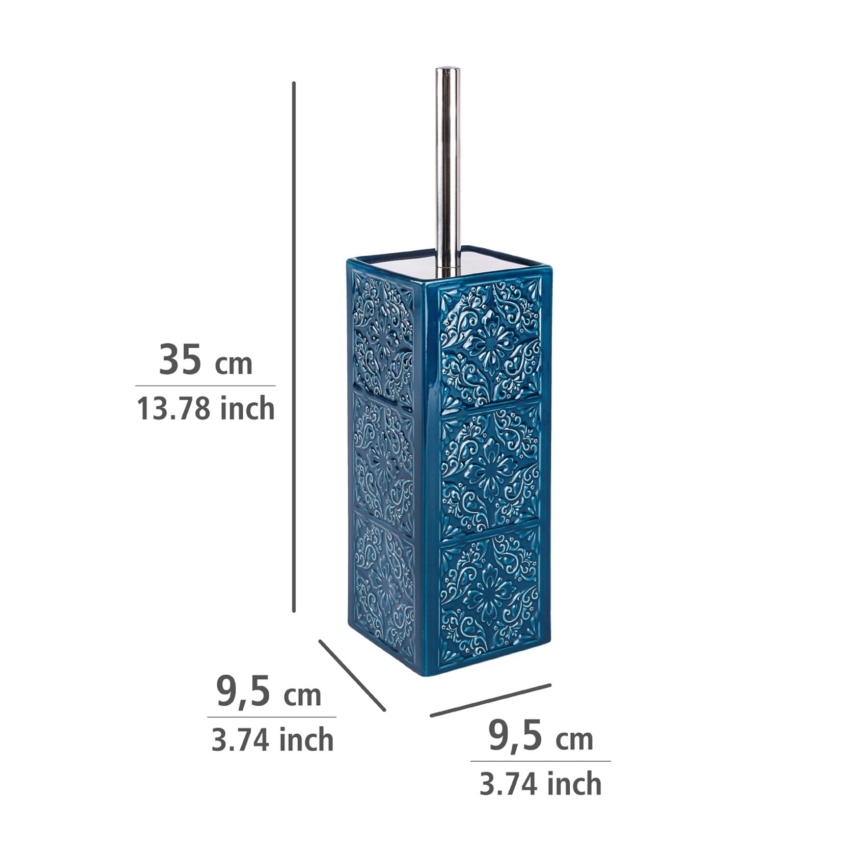 WENKO 22654100 - WC-hari CORDOBA 9,5x35 cm sinine