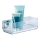 WENKO 22692100-riiul VACUUM-LOC QUADRO ED 25,5x14 cm hõbedane/selge