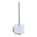 WENKO 22695100-WC WC-hari VACUUM-LOC QUADRO ED 9,5x37 cm hõbedane/läikiv kroom/läbipaistev