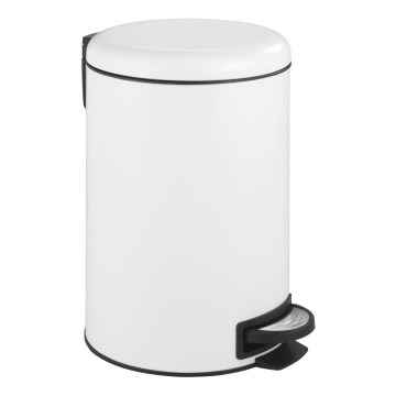 WENKO 22707100 - LEMAN prügikast 25x38 cm valge/must