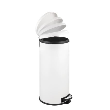 WENKO 22709100 - LEMAN korv 30,5x64 cm valge/must