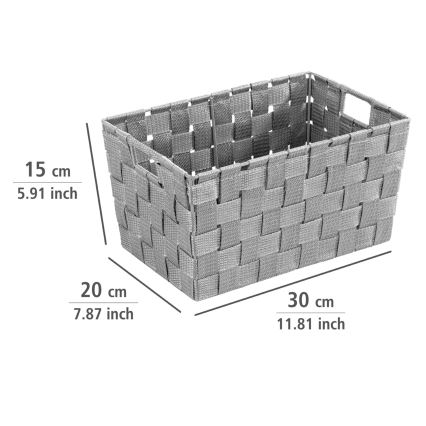 WENKO 22791100 - Korv ADRIA 30x20 cm hall