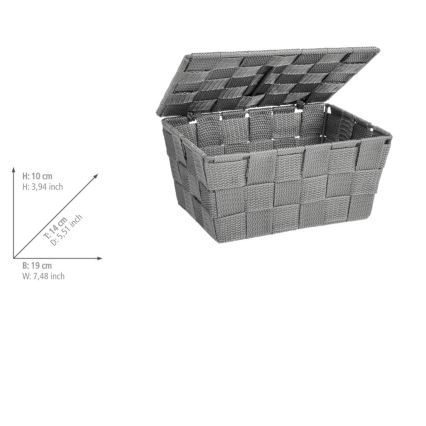 WENKO 22793100 - ADRIA korv 19x14 cm hall