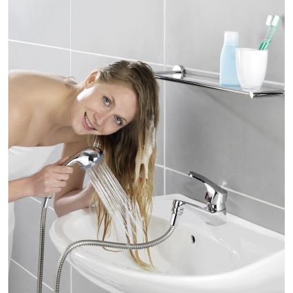 WENKO 22866100 - Dušš UNIVERSAL 170x6,5 cm läikiv kroom/hõbedane/hall