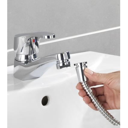 WENKO 22866100 - Dušš UNIVERSAL 170x6,5 cm läikiv kroom/hõbedane/hall