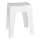WENKO 22943100 - KUMBA taburet 38x47 cm valge