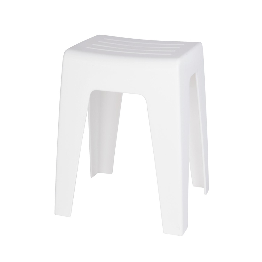 WENKO 22943100 - KUMBA taburet 38x47 cm valge