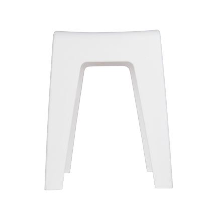 WENKO 22943100 - KUMBA taburet 38x47 cm valge