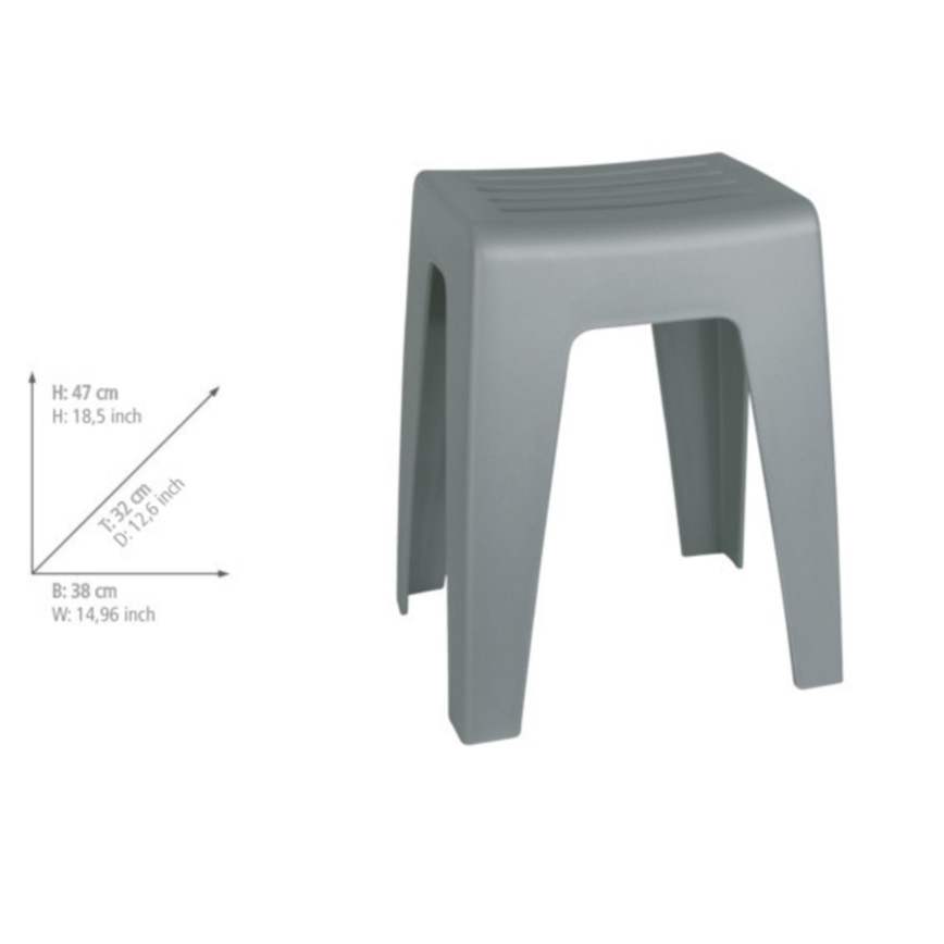WENKO 22944100 - KUMBA taburet 38x47 cm hall