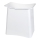 WENKO 22949100 - Tumba WING 45x48 cm valge/must