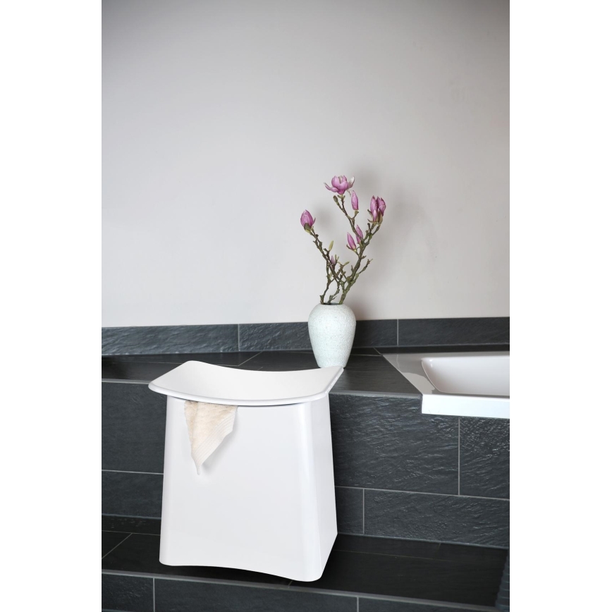 WENKO 22949100 - Tumba WING 45x48 cm valge/must
