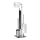 WENKO 22983100 - WC-hari RIVALTA 18x70 cm roostevaba teras/hõbedane/must