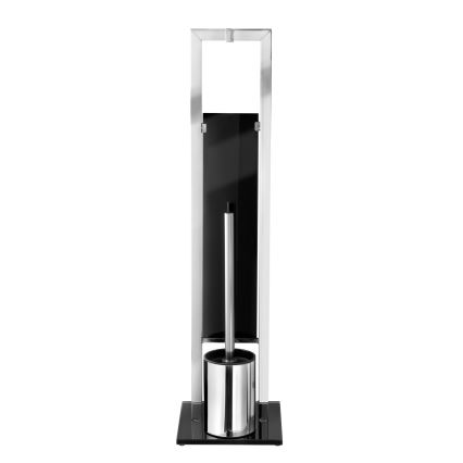 WENKO 22983100 - WC-hari RIVALTA 18x70 cm roostevaba teras/hõbedane/must