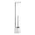 WENKO 22989100 - WC-hari AVOLA 13x70 cm roostevaba teras/valge/hõbedane