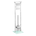 WENKO 22992100 - WC-hari DEBAR 18x73 cm roostevaba teras/satiin/valge