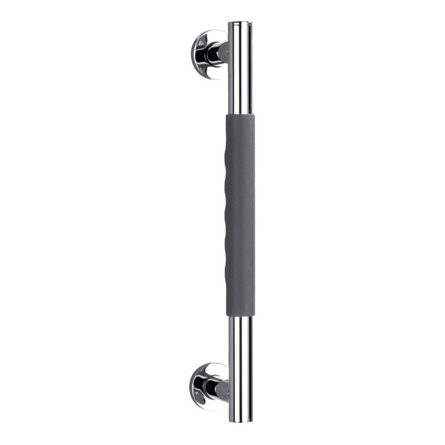 WENKO 23284100-Tugikäepide SECURA 40,5x9 cm roostevaba teras/antratsiit/läikiv kroom
