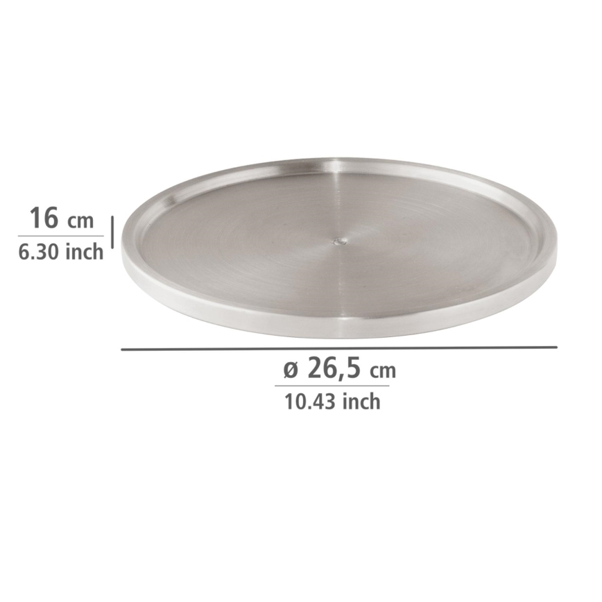 WENKO 2334100 - Roostevabast terasest salv 26,5x1,5 cm roostevaba/hõbedane