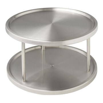 WENKO 2335100 - Kapi karussell 26,5x15,5 cm roostevaba/hõbedane
