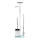 WENKO 23364100 - WC-hari DEBAR 21x70,5 cm roostevaba teras/satiinviimistlus/valge
