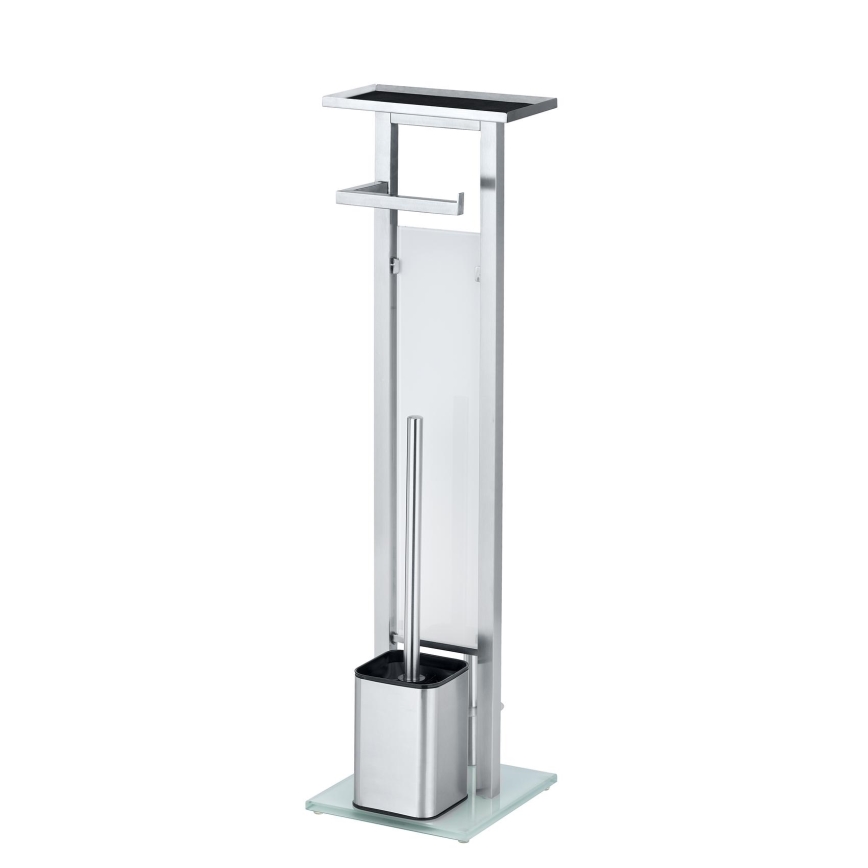 WENKO 23364100 - WC-hari DEBAR 21x70,5 cm roostevaba teras/satiinviimistlus/valge