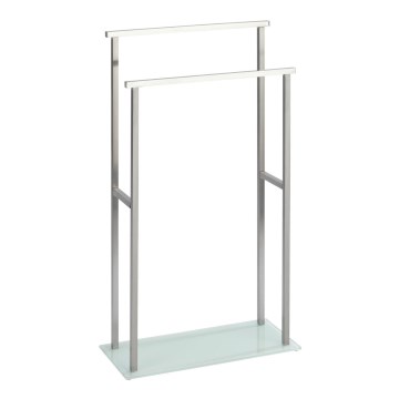WENKO 23438100 - rätikuhoidja DEBAR 20x83 cm roostevaba teras/satiin/valge