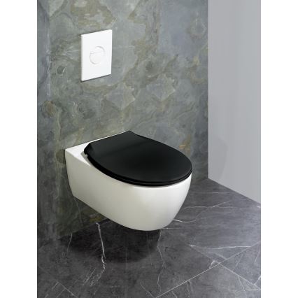 WENKO 23443100 - WC-istme kaas KOS 44x37 cm must