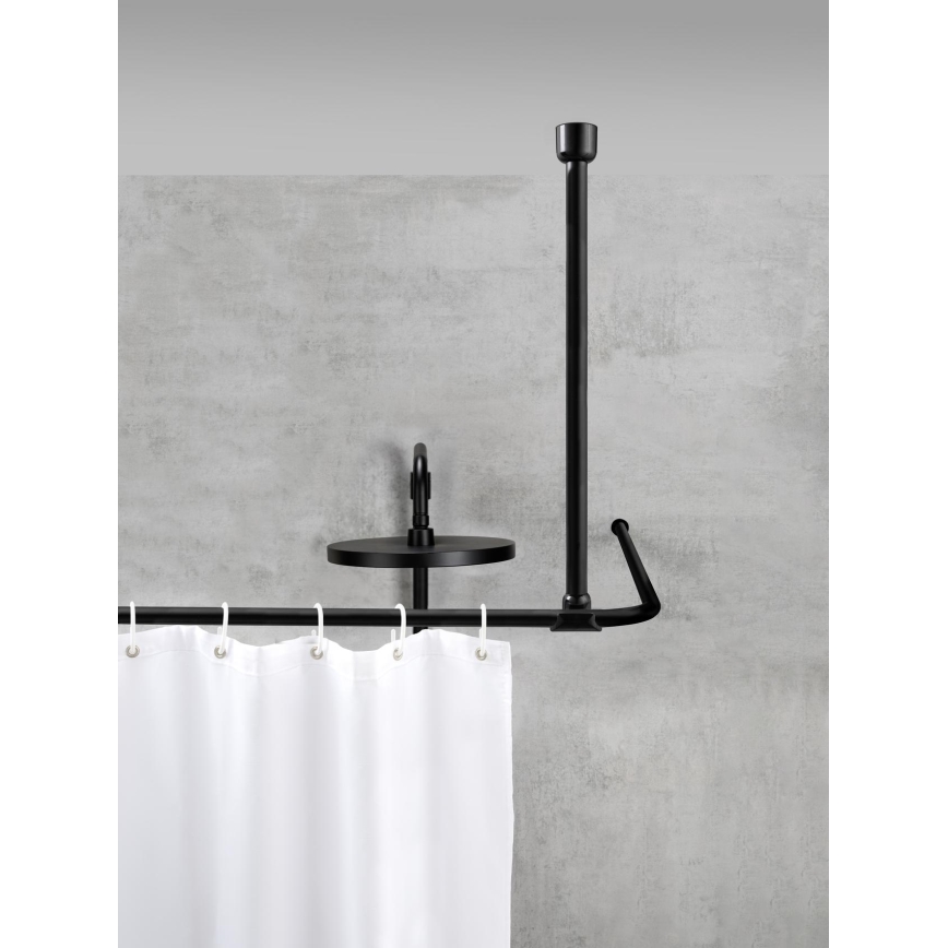 WENKO 23566100 - Lae tugi UNIVERSAL 57 cm must