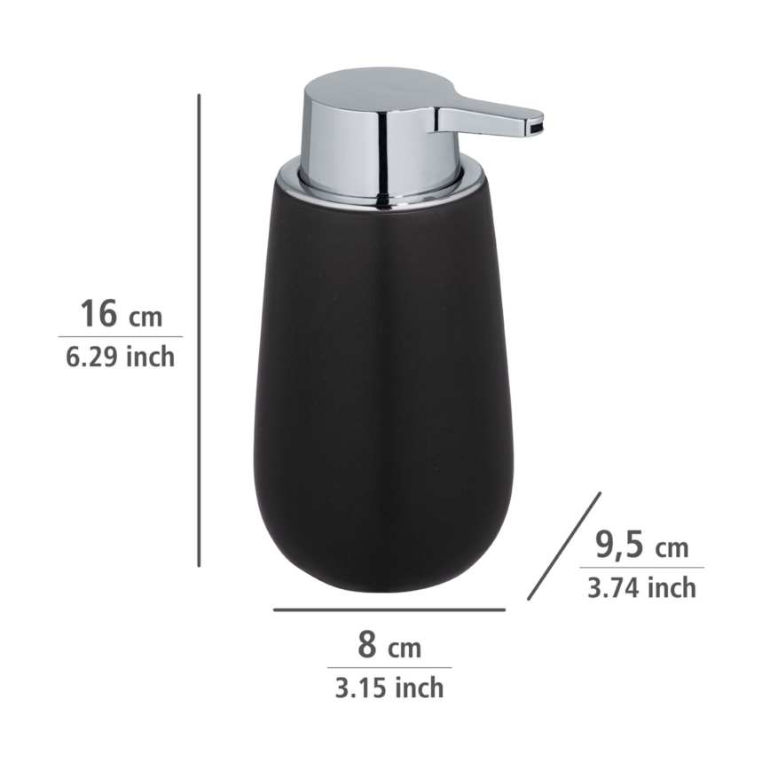 WENKO 23652800 - Vedelseebi dosaator BADI 320 ml must